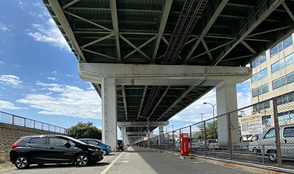 平林南駐車場内の様子